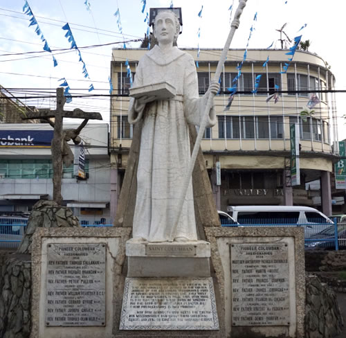 Marker for the Columban Missionaries at the Immaculate Conception Cathedral in Ozamiz City 